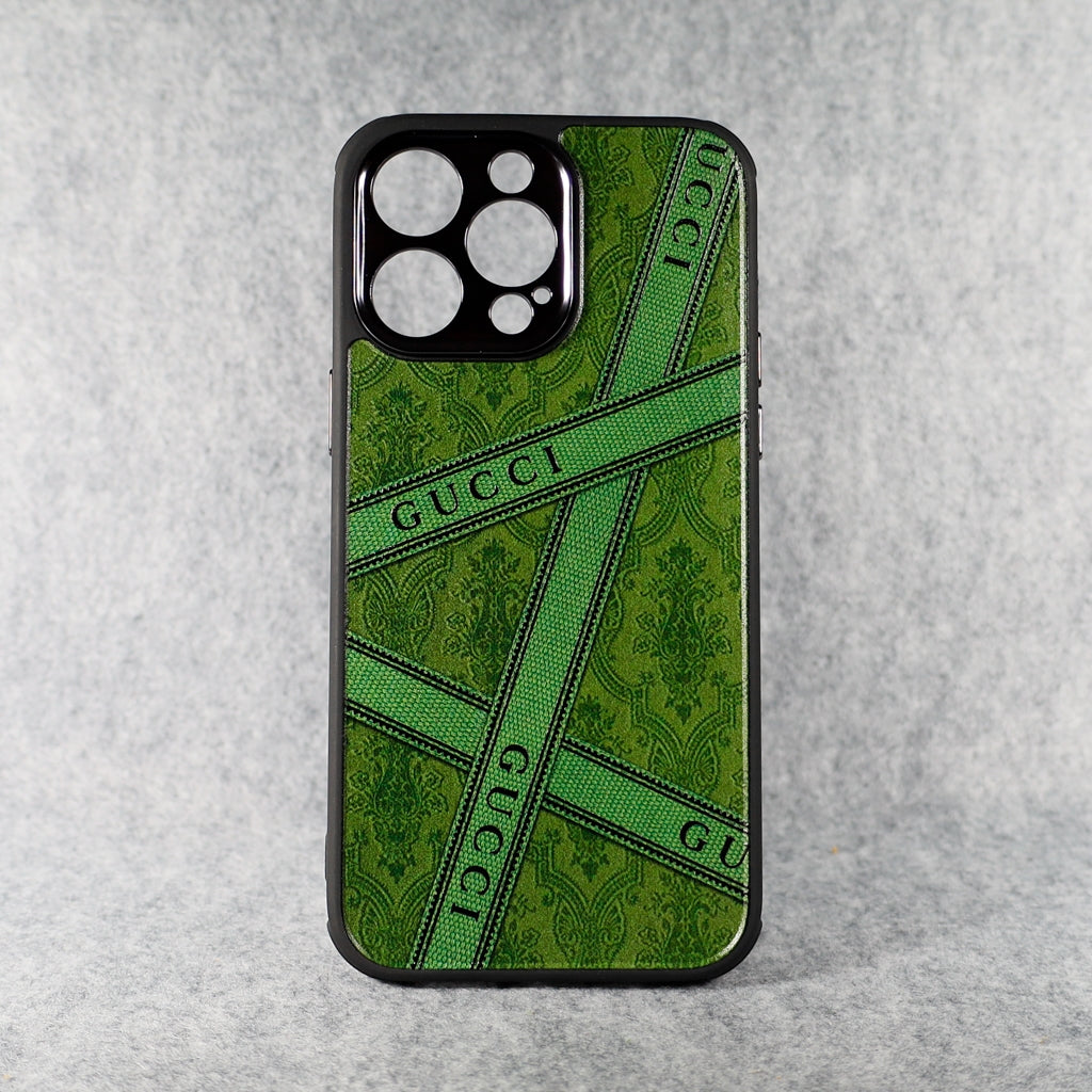 Gucci Designer iPhone Case Criss Cross Lines