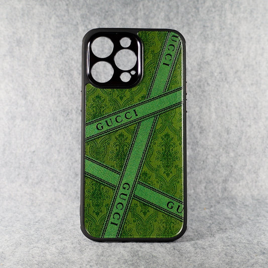 Gucci Designer iPhone Case Criss Cross Lines