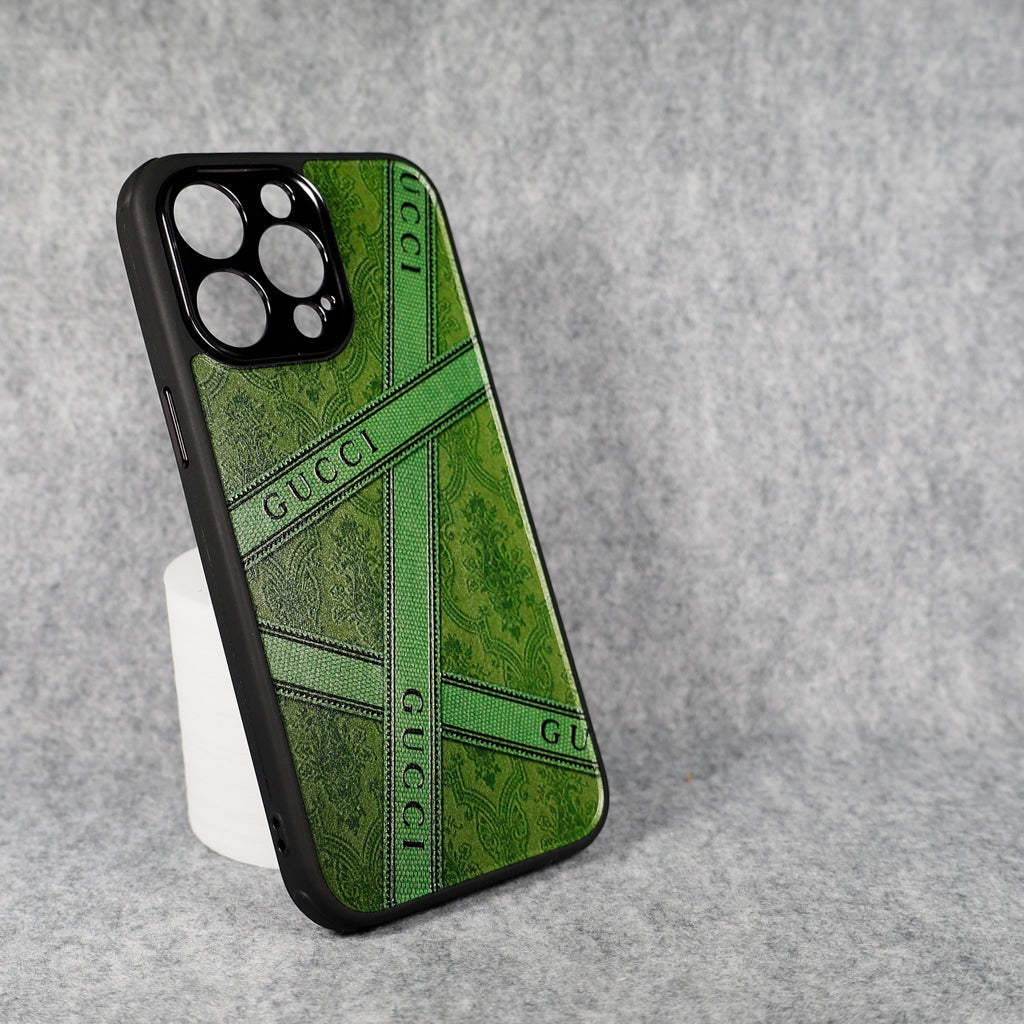 Gucci Designer iPhone Case Criss Cross Lines