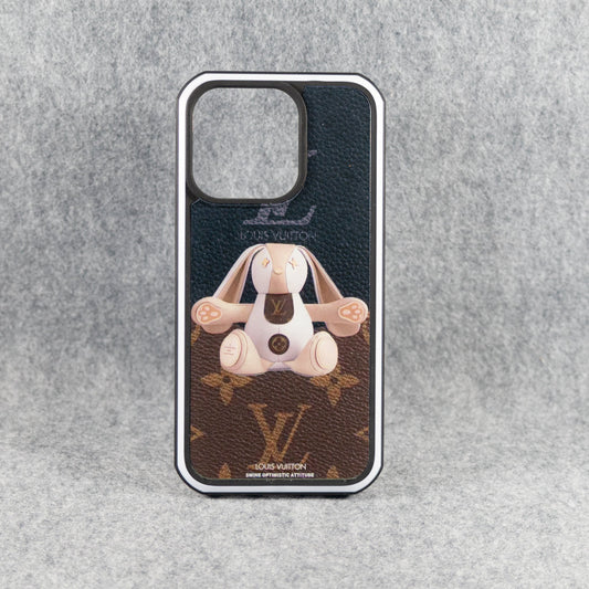 Fashion Rabbit Print Design iPhone Case for iPhone 12 13 14 15