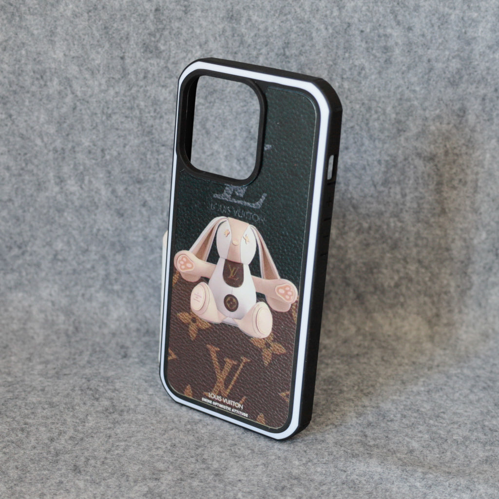 Fashion Rabbit Print Design iPhone Case for iPhone 12 13 14 15
