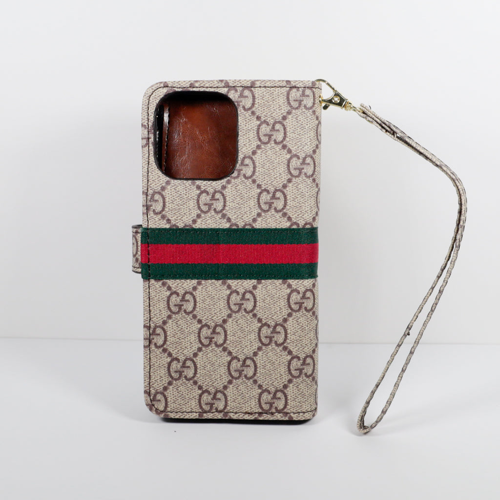 Gucci&nbsp;Wallet Phone Case Case Zipper Wallet Kickstand for iPhone