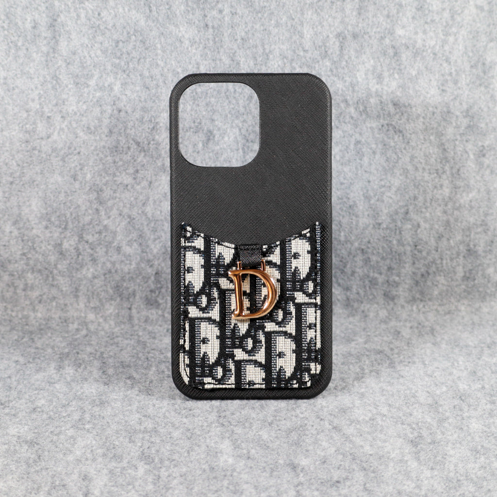 Christian Dior Phone Case Card Holder for iPhone
