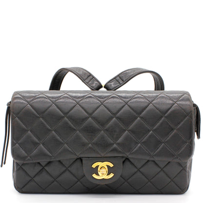 Chanel Lambskin Black Backpack Style 2