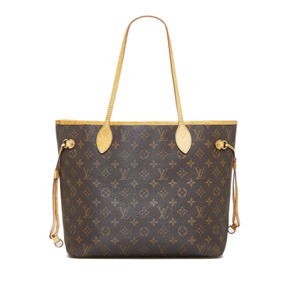 Brown Louis Vuitton Monogram Neverfull MM Tote Bag