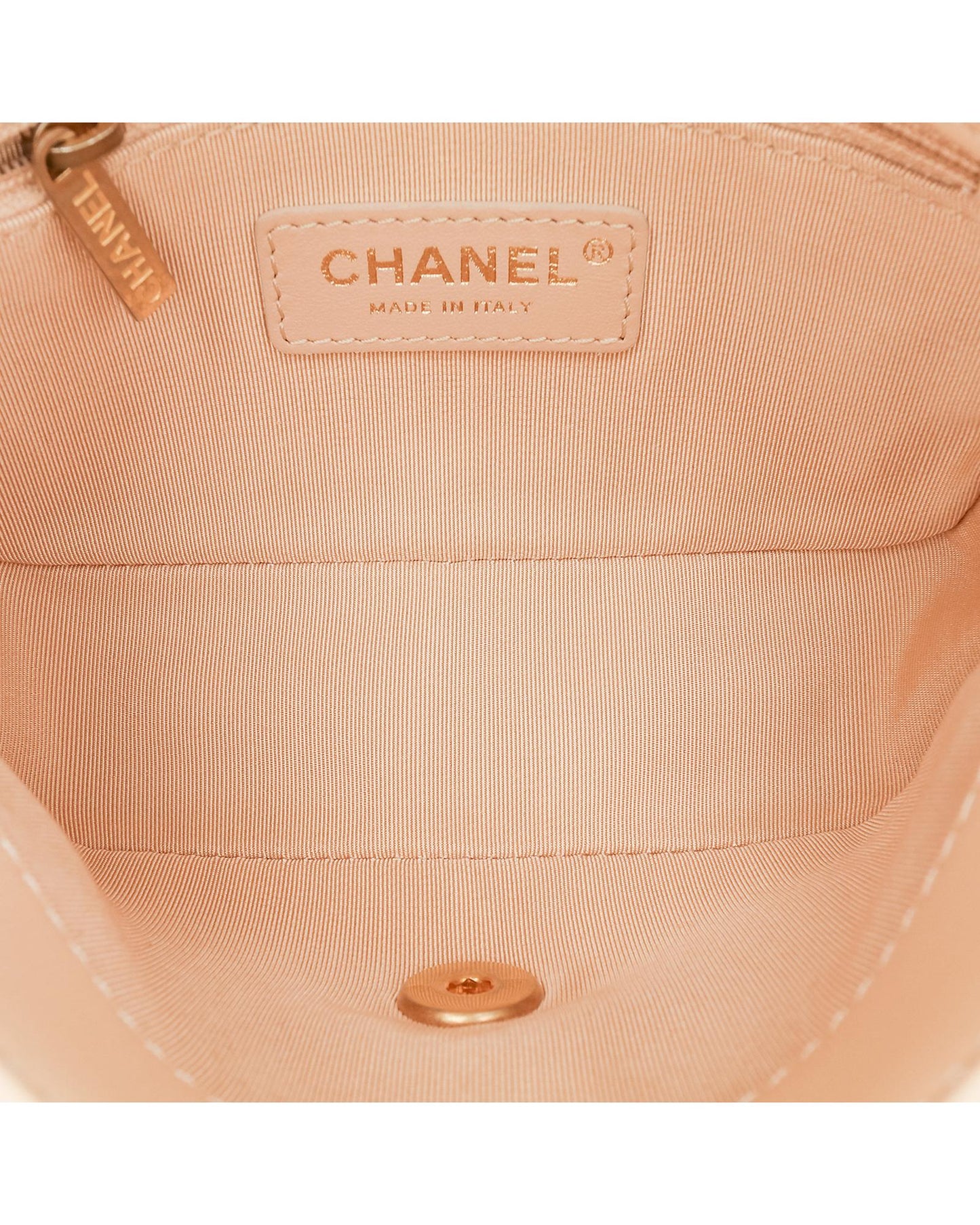 Quilted Lambskin Coin Flap Crossbody with Gold-Tone Chain Strap