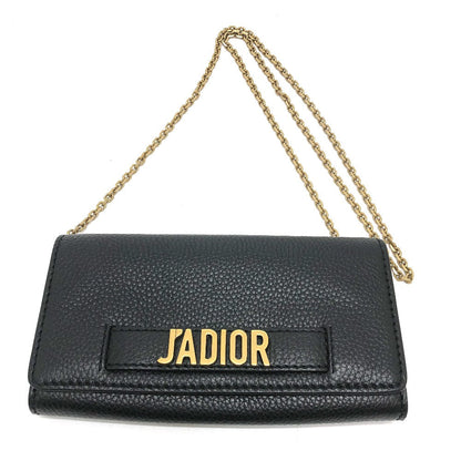 Dior Shoulder Bag leather black logo/Crossbody JADIOR Women