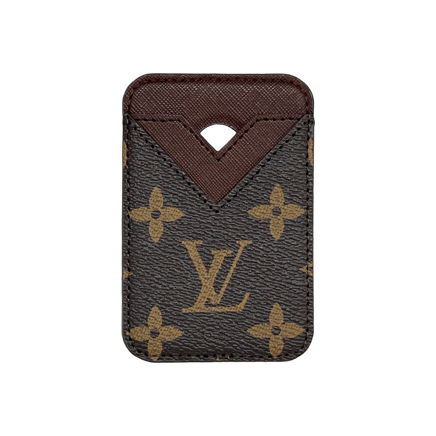 LV BROWN MAGSAFE CARDHOLDER