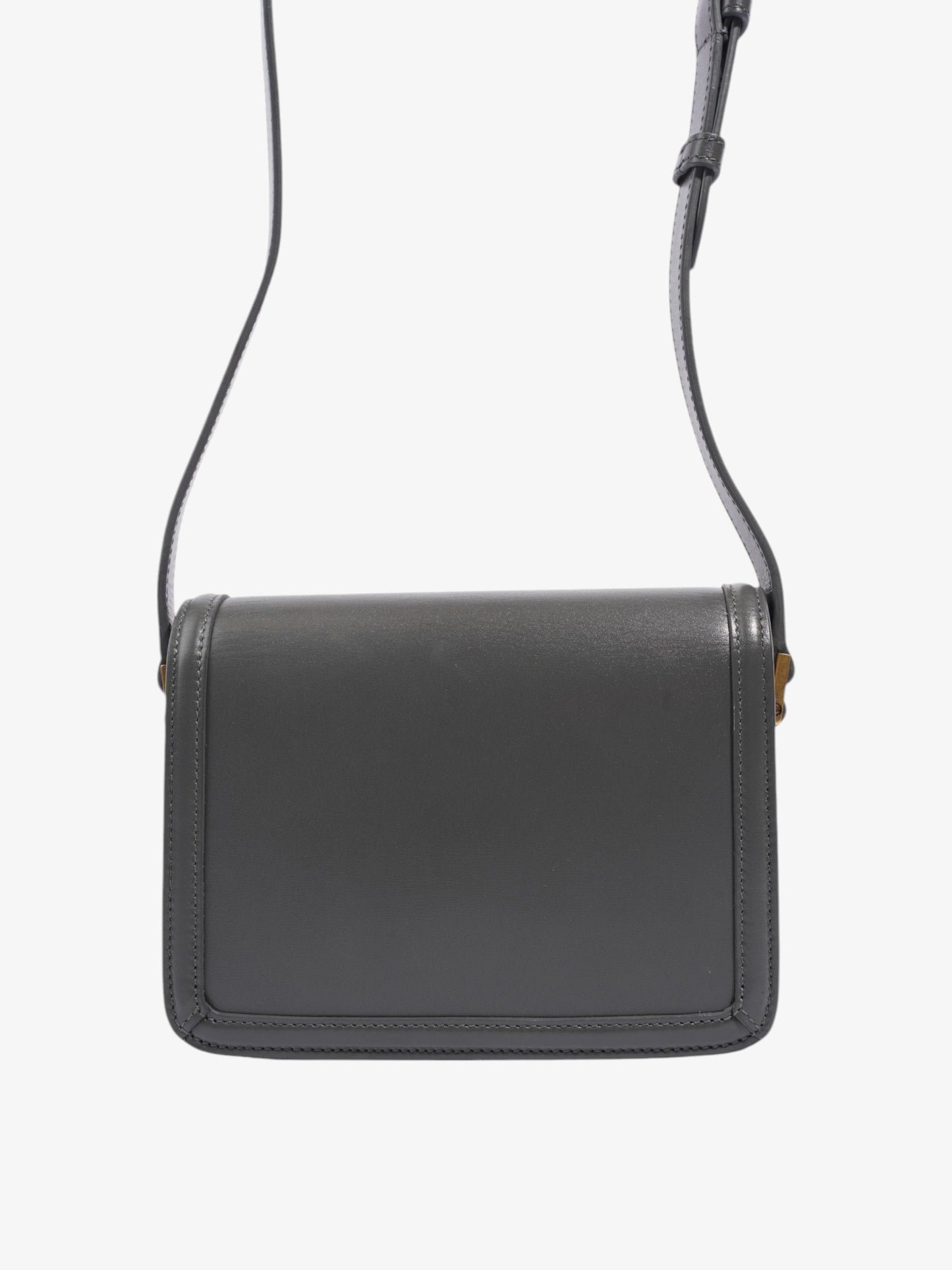 Saint Laurent Solferino Leather Red Crossbody