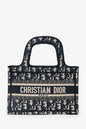 Christian Dior 2019 Navy Oblique Mini Book Tote