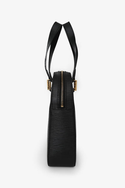 Fendi Black Epi Leather 'FF' bag with Strap