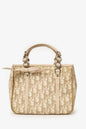 Christian Dior Beige Diorissimo Romantique Tote Bag