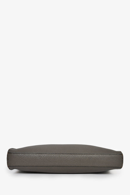 Fendi Taupe Leather Large Selleria Peekaboo Briefcase