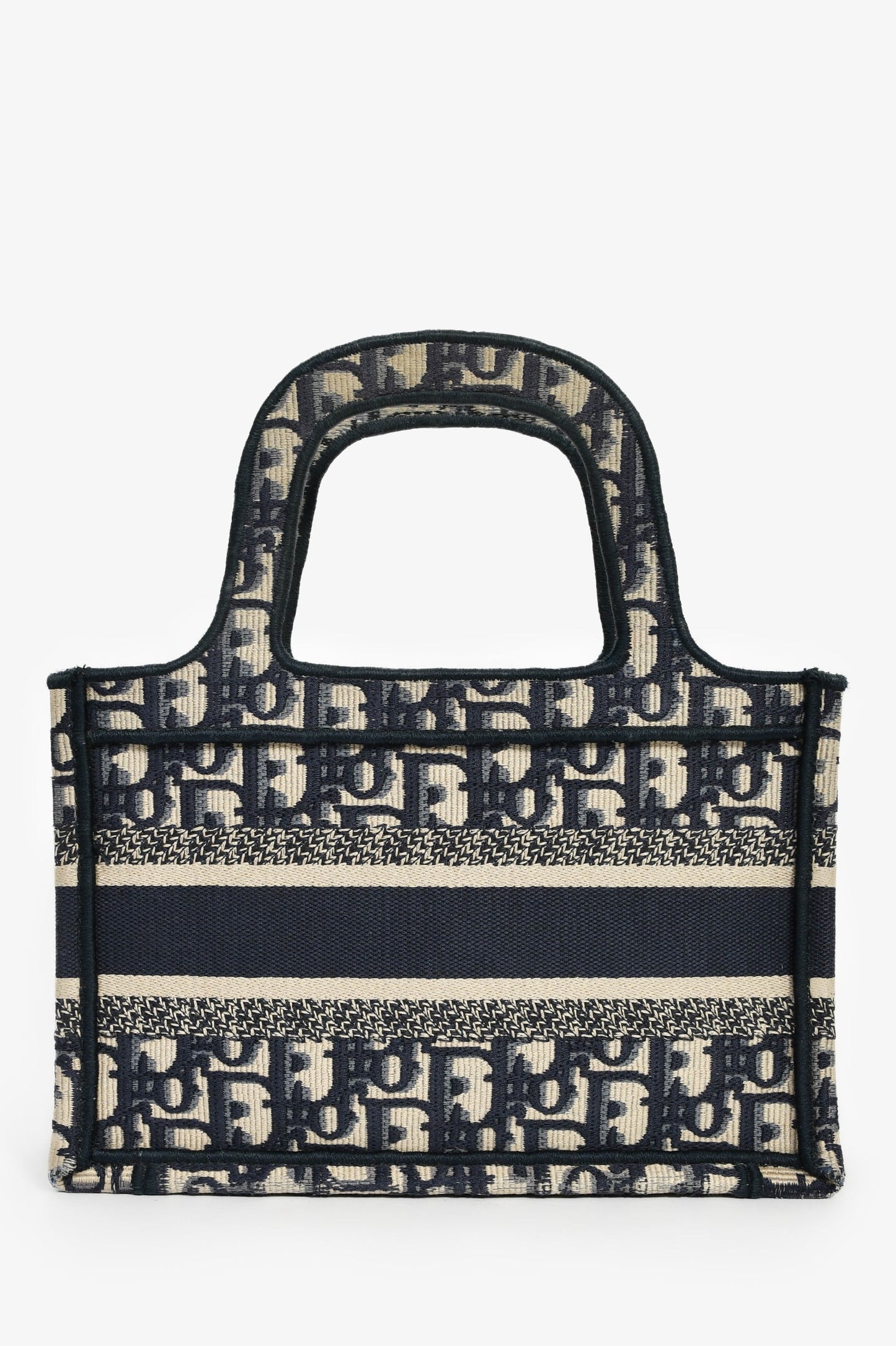 Dior Book Tote Oblique Navy Tote Bag Oblique