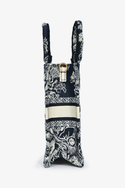 Dior Book Tote Leather Tote Bag Cream