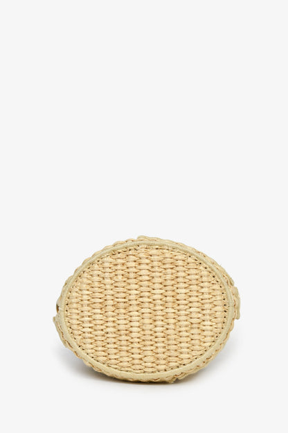 Fendi Brown/Beige Zucca FF Step Out Nano Bucket Bag