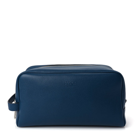 Fendi Vitello Cher Travel Kit Poseidon