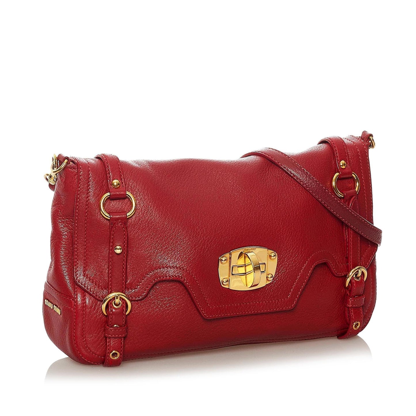 Miu Miu Leather Crossbody Bag