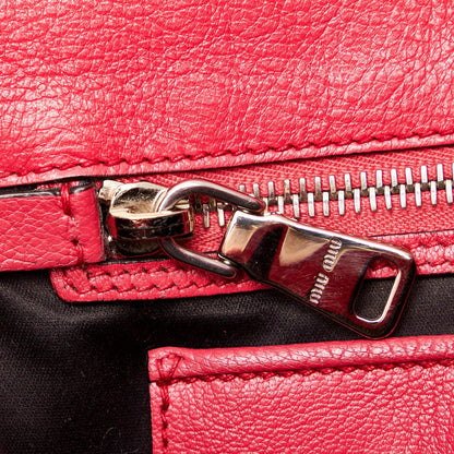Miu Miu Madras Crossbody Bag