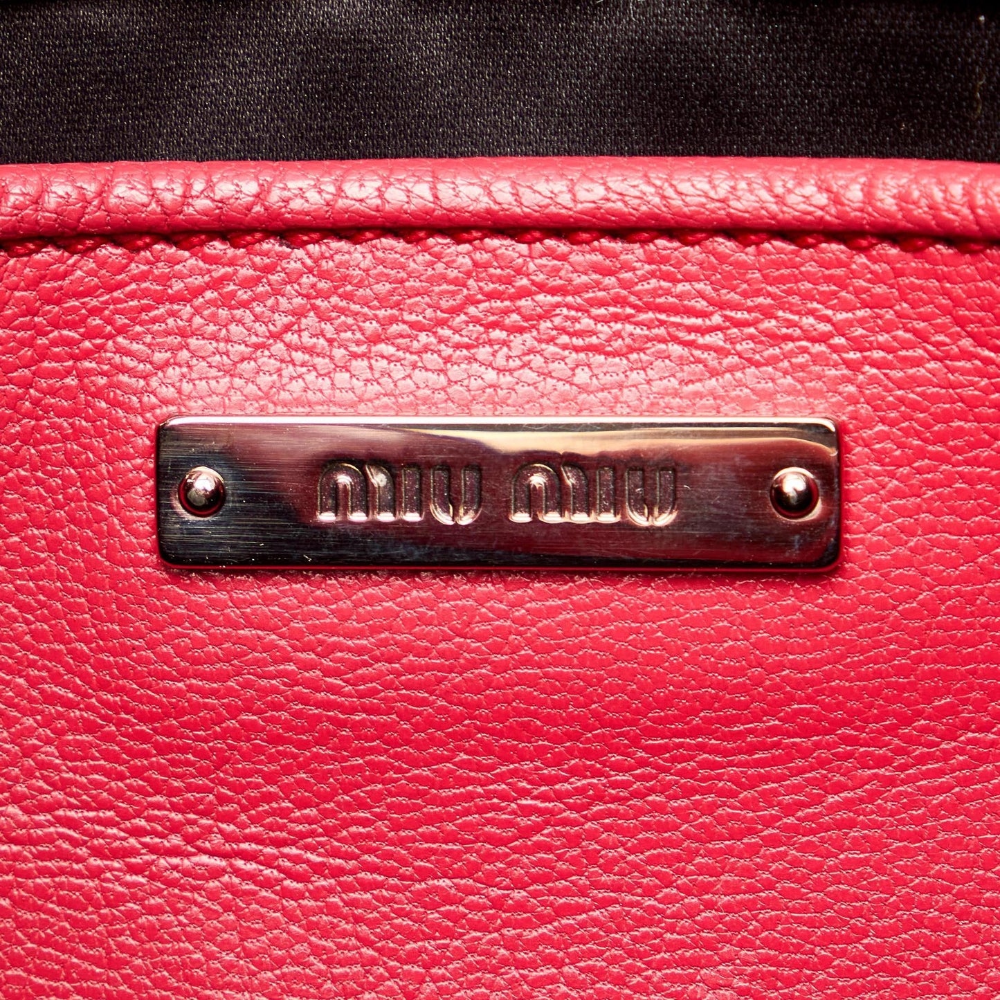 Miu Miu Madras Crossbody Bag