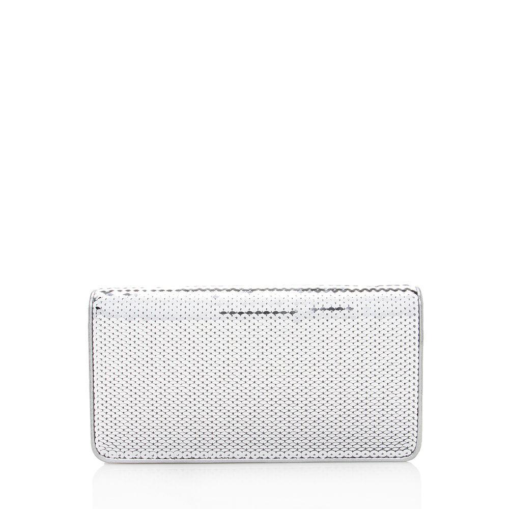 Miu Miu Sequin Flap Crossbody Bag