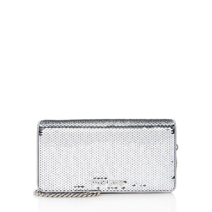Miu Miu Sequin Flap Crossbody Bag