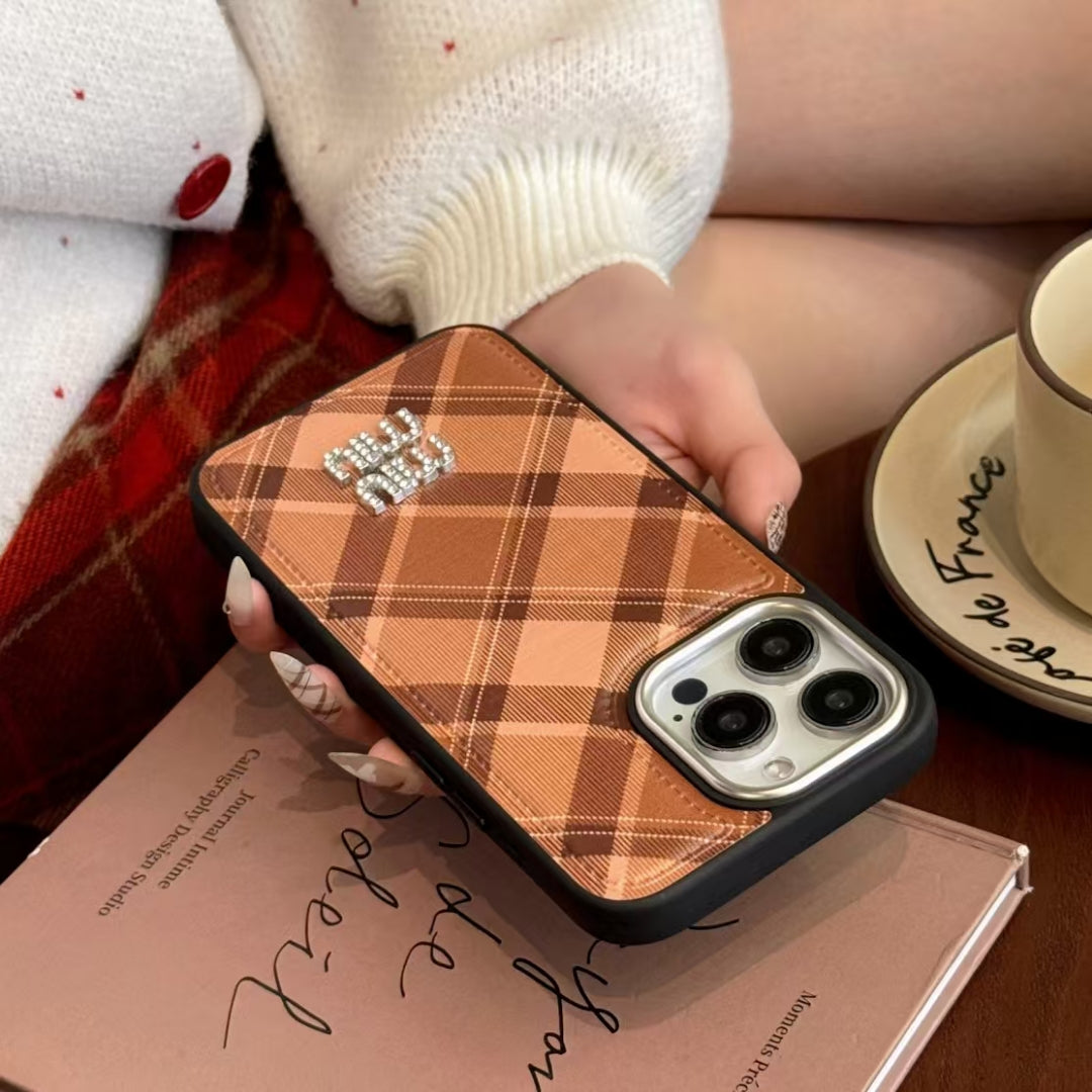 MiuMiu iPhone Case for 13 14 1 5 16 &amp; Pro Max Plus Series