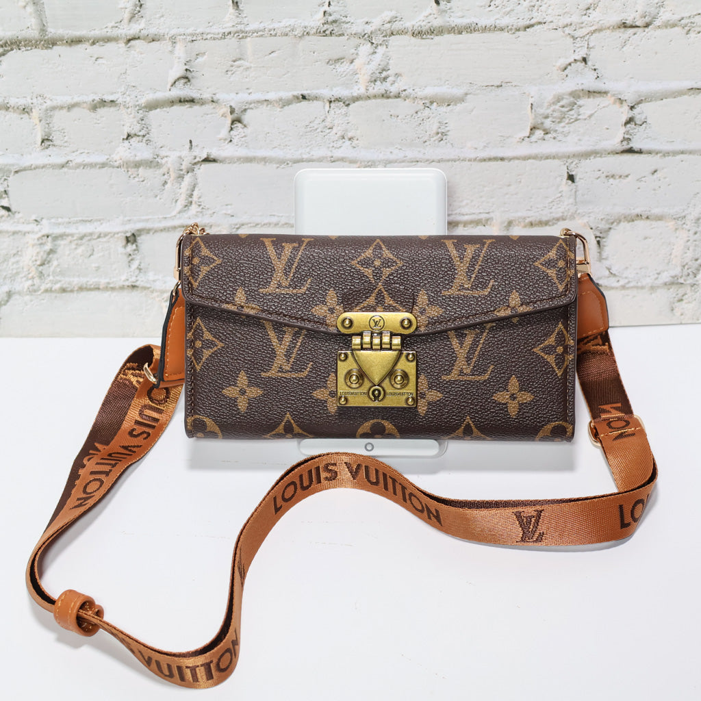 LV iPhone Wallet Brown Monogram for 17/Pro/Pro Max/Air