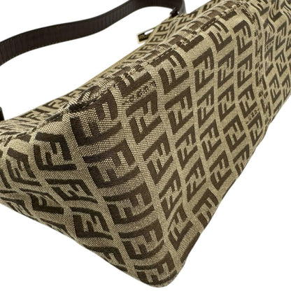 Fendi Baguette Canvas Red Shoulder Bag Style 54