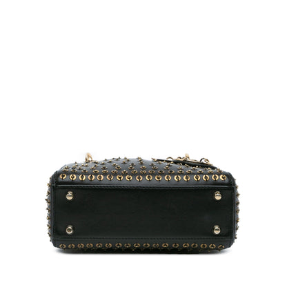 Dior Lady Dior Chain Leather Shoulder Bag