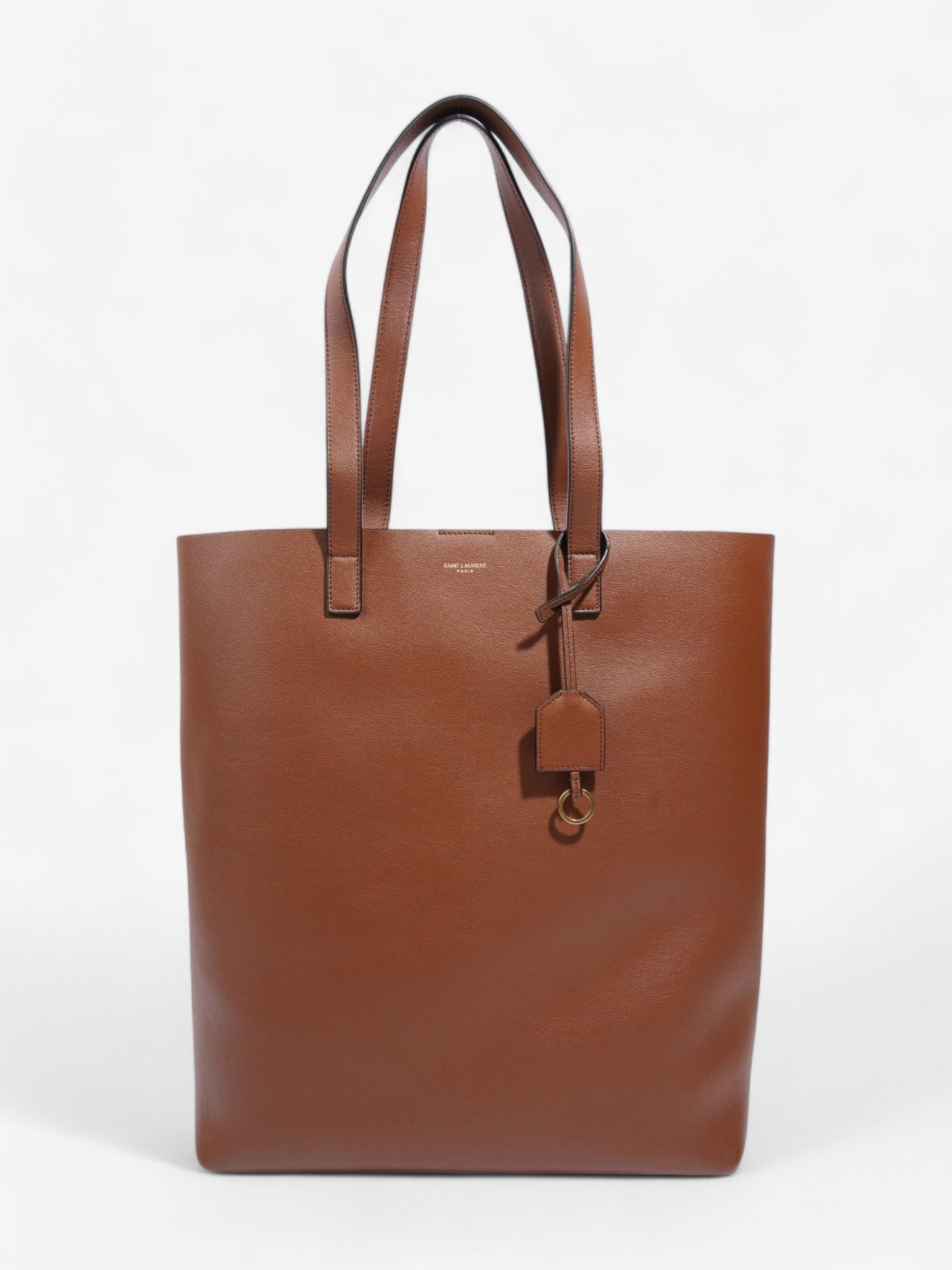 Saint Laurent Leather Brown Handbag Leather