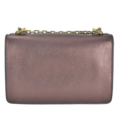 Brown Dior Medium J'Adior Chain Flap Crossbody Bag