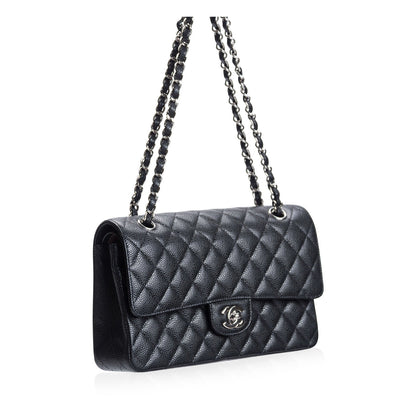 Chanel Classic Flap Caviar Black Shoulder Bag