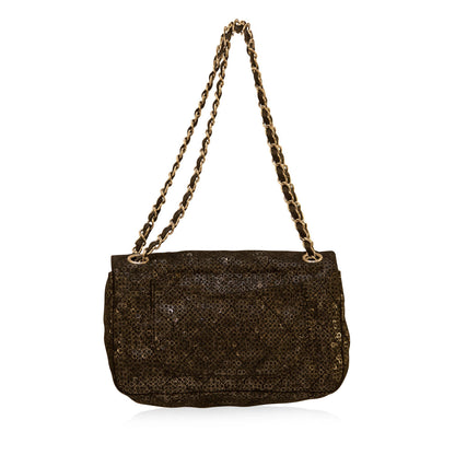 Chanel Classic Flap Leather Black Shoulder Bag Style 2