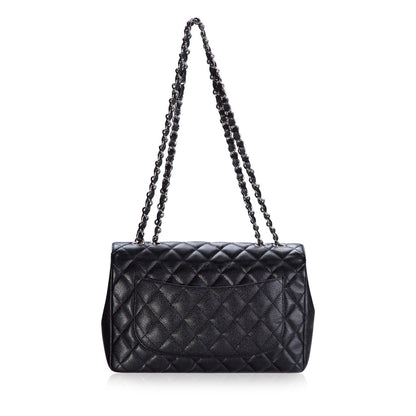 Chanel Classic Flap Caviar Black Shoulder Bag Style 139