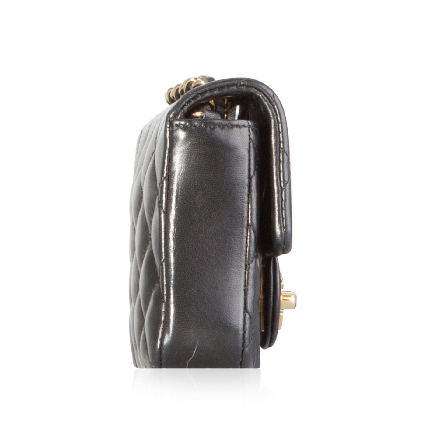 Chanel Classic Flap Leather Black Shoulder Bag Style 9