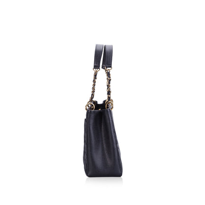Chanel Timeless Caviar Black Tote Bag Style 45