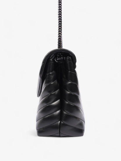 Saint Laurent Lou Lou Black Leather Medium