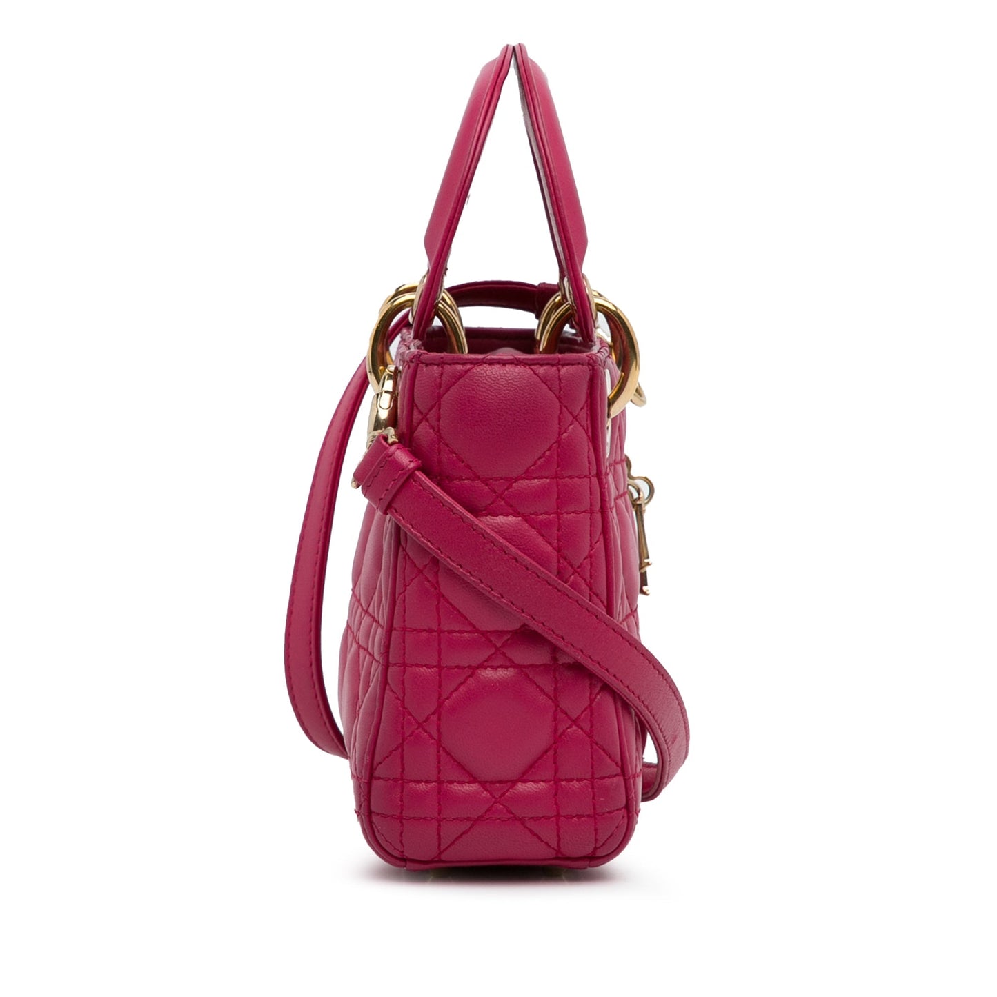 Dior Lady Dior Quilted Leather Shoulder Bag