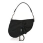 Christian Dior Nylon Saddle Bag Black