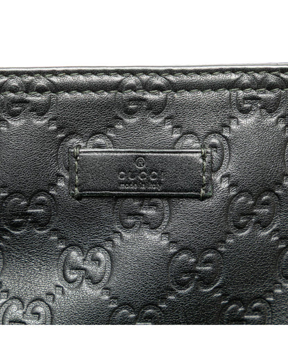 Embossed Leather Crossbody Bag with Adjustable Strap