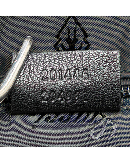 Embossed Leather Crossbody Bag with Adjustable Strap