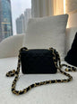Chanel 1986-88 Classic Mini Satin Bag