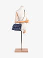 Chanel Coco Handle Flap Blue Caviar Leather Small