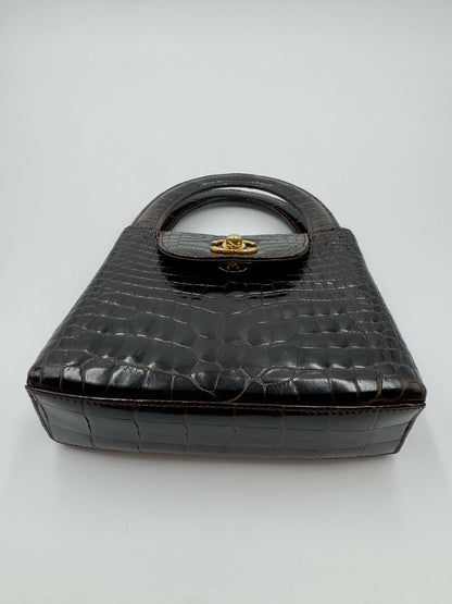 Chanel Kelly Leather Gold Shoulder Bag