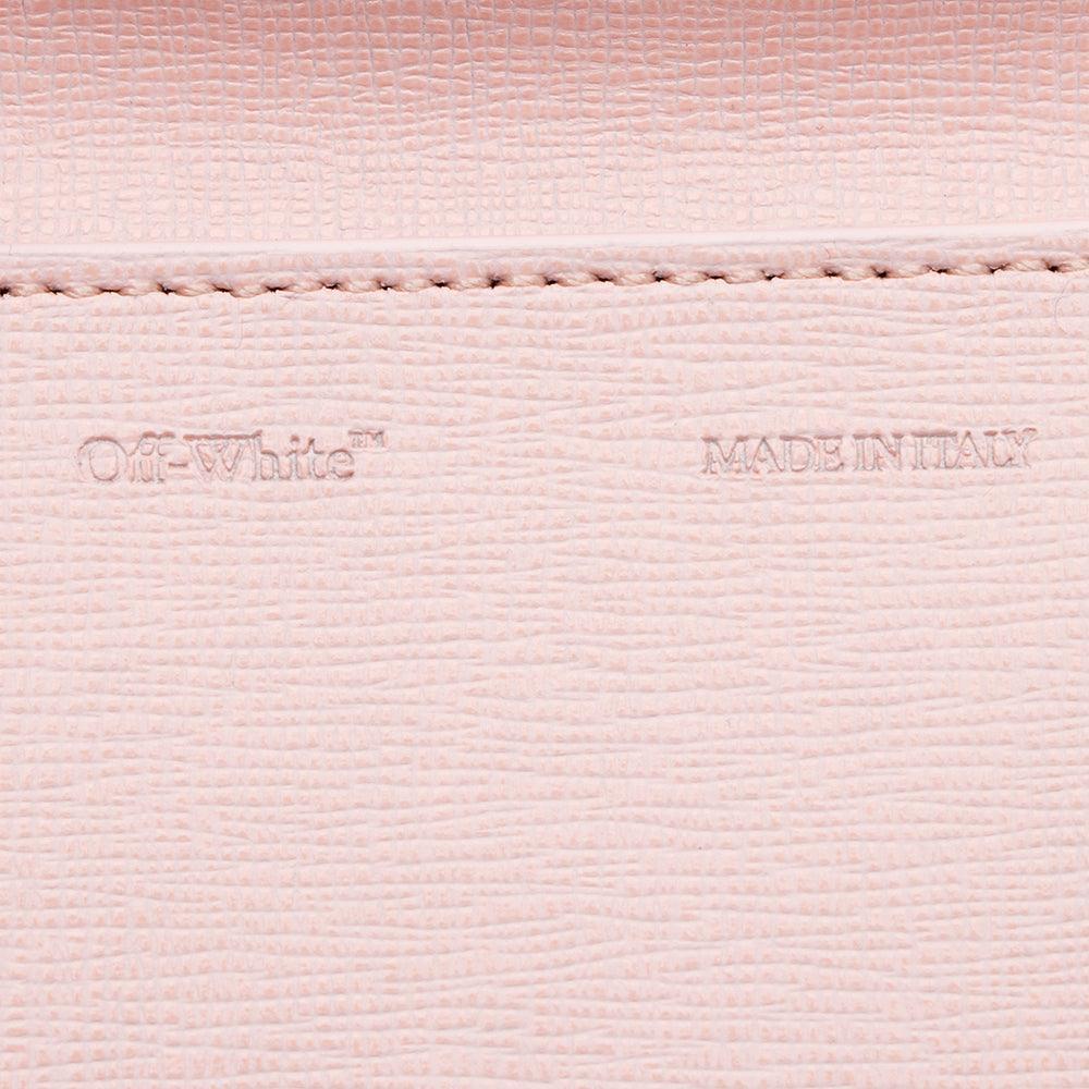 Off-White Leather Arrows-Plaque Crossbody Bag