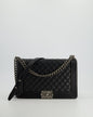 Chanel Boy Large Lambskin Leather Black Handbag Style