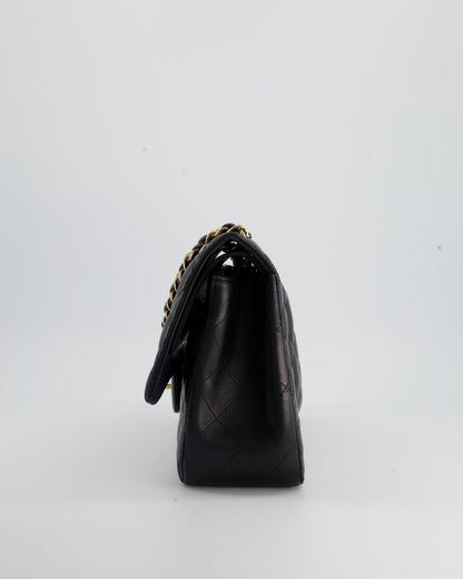Chanel Black Jumbo Classic Double Flap Bag in Lambskin with Gold Hardware RRP £9,240
