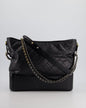 Chanel Gabrielle Large Lambskin Leather Black Handbag Style