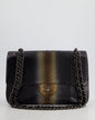 Chanel Flap Classic Leather Black Brown Shoulder Bag Style